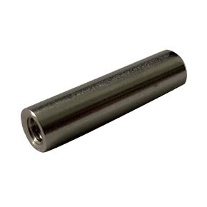 Small Parts 141004RF303 18-8 Stainless Steel Female Threaded Round Standoff, 1/4" OD, 5/8" Length, 4-40 Thread Size (Pack of 10)