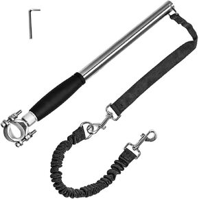 مقود دراجة للكلاب قابل للسحب، مقود آمن لدراجة الكلاب مناسب للتمرين في الهواء الطلق، سهل التركيب والإزالة - مثالي للكلاب الأليفة وأساسيات المشي in Kuwait