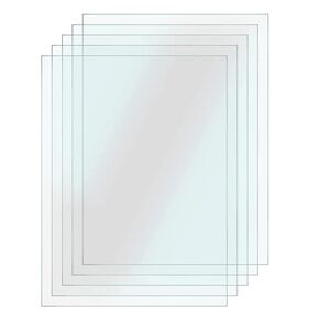 5PCS A4 FEP Film for Elegoo Saturn 2, Saturn S, Saturn 3, Saturn 8K, Anycubic M3 Premium, Mono X 6K, M5, M5s, Phrozen Sonic Mighty 4K LCD 3D Printers, 210x300x0.15mm Resin Vat FEP Film Replacement