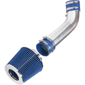 3 inch Intake Pipe Cold Air Intake with Filter Fit for 2003 2004 2005 2006 Infiniti FX35 G35 & Fit Nissan 350Z 3.5L V6 (Red)