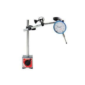 Shars 135 LBS Magnetic Base Holder Fine Adjustment with 1" White Face Dial Indicator 0.001" Graduation 202-6020+303-3111S P]