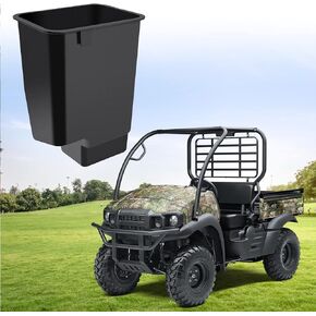CPOWACE Storage Bin Under Seat Storage Box Compatible with Kawasaki Mule 2005-2024 SX 4x4 XC SE 610 4x4 Models Replace for #99999-0054 UnderSeat Passenger Seat Storage Bin, 28 Liters