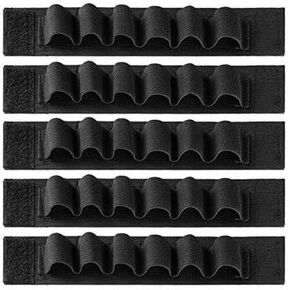 Bluecell 5 Pieces Toy Gun Accessories EVA Bullets Gun Wrist Belt Band Strap Bandolier for Nerf N-Strike Mega Series Blasters