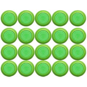 Justfund Green Dart عبوات أقراص الرصاص لـ Nerf Vortex Blaster Praxis Nitron Vigilon Proton Ammo Discs Refill