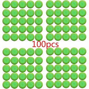 Justfund Green Dart عبوات أقراص الرصاص لـ Nerf Vortex Blaster Praxis Nitron Vigilon Proton Ammo Discs Refill