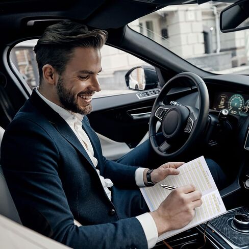 Motiskyy 6 Pcs Vehicle Mileage Log Book for Car Afr10w Auto Mileage Expense Record Notebook Mileage Tracker Vehicle Expense Journal Business Bookkeeping for Driving, 6.3 x 3.3 Inch 32 Pages Each in Kuwait