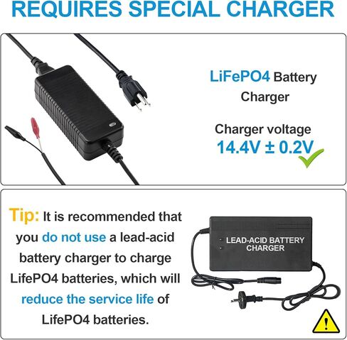 بطارية ليثيوم 12 فولت 7 أمبير LiFePO4 ذات دورة عميقة، صغيرة وخفيفة الوزن مع BMS مدمج، عمر 10 سنوات، أكثر من 4000 دورة، بطارية قابلة للشحن لعجلات الطاقة، الطاقة الشمسية، مكتشف الأسماك، ألعاب الركوب، البحرية in Kuwait