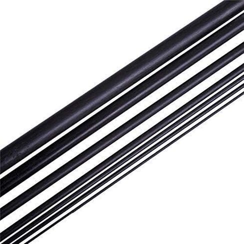 FIXRO 2mm Carbon Fiber Rod for RC Airplane Matte Pole Length 400mm 15.7 inch 10pcs in Saudi Arabia