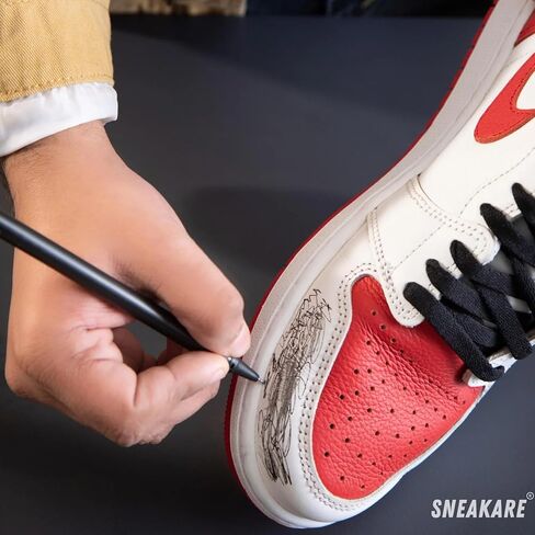 SNEAKARE Shoe Cleaning Sponge (Pack of 4), Reusable Three-Layered Sponge for Removes Dirt and Stubborn Marks from Shoes in Kuwait