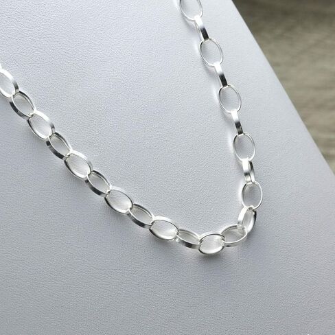 Classic Charm Necklace in Sterling Silver (22 Inches) in Saudi Arabia