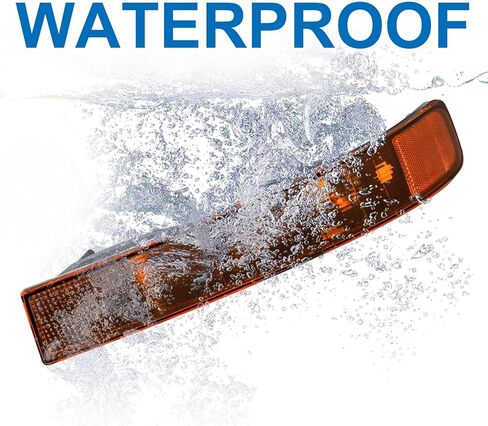 Pair of OE Style Front Bumper Parking/Turn Signal Lights Compatible with 2003-2022 Chevy Express|GMC Savana 1500 2500 3500 Driver Side and Passenger Side in Kuwait