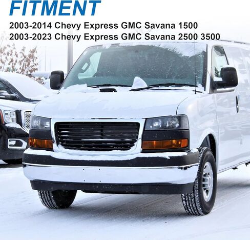 Pair of OE Style Front Bumper Parking/Turn Signal Lights Compatible with 2003-2022 Chevy Express|GMC Savana 1500 2500 3500 Driver Side and Passenger Side in Kuwait