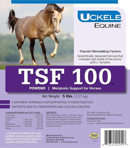 مكمل حصان يوكلي إكوين TSF 100 - مسحوق دعم التمثيل الغذائي للخيول - مكمل معدني للخيول - 5 رطل (رطل) in Kuwait