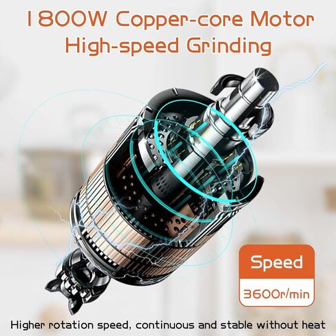 BI-DTOOL 2000 جرام مطحنة الحبوب الكهربائية 36000r/دقيقة عالية السرعة الحبوب التوابل عشب طاحونة 3500 واط آلة طاحونة جافة 304 الفولاذ المقاوم للصدأ مطحنة مسحوق فائق النعومة للمطبخ المنزل والتجاري in Kuwait
