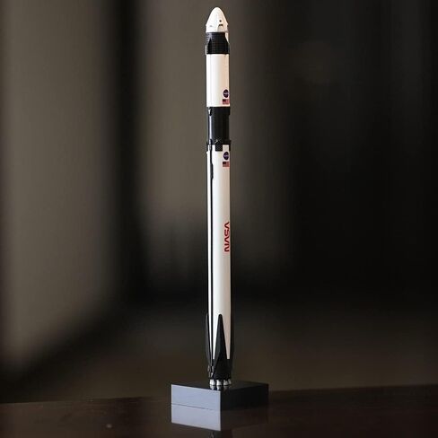 SpaceX Falcon 9 Crew Dragon Rocket Model Spacecraft Decoration Desktop Office Art Ornaments for ages 12 in Saudi Arabia