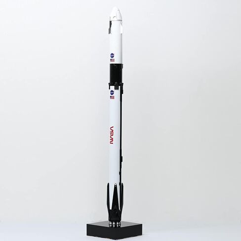 SpaceX Falcon 9 Crew Dragon Rocket Model Spacecraft Decoration Desktop Office Art Ornaments for ages 12 in Saudi Arabia