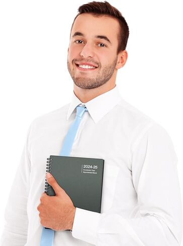 كتاب تعيين Dunwell 2024-2025، 6x8 "كتاب جدول زمني ملون بالساعة، يوليو 2024-يونيو 2025، كتاب جدولة المخطط اليومي مع فتحات الوقت، مخطط كل ساعة تقويم كتاب مناسب للمواعيد الأسبوعية in Kuwait