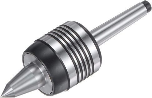 uxcell MT1 Live Center, Morse Taper Precision Medium Duty Rotary Live Center Tool for CNC Lathe Metal High Speed Turning Revolving Milling in Saudi Arabia