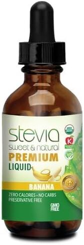 Stevia Sweet & Natural Banana Stevia International 1 oz (30 ml) Liquid in Saudi Arabia