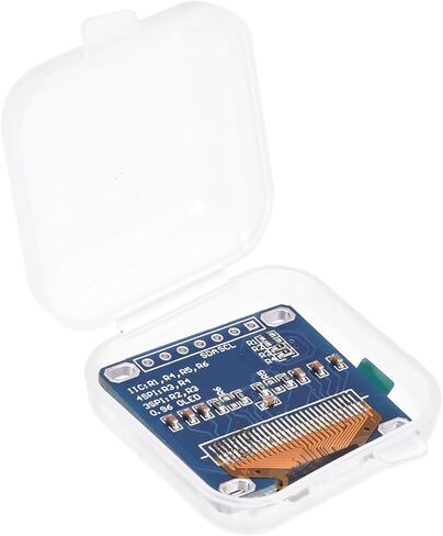 MECCANIXITY IIC SPI OLED Display Module, 7 Pin Character Display Screen Black 0.96 Inch in Saudi Arabia