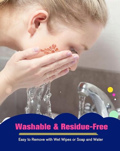 14 قطعة من طلاء الوجه المتوهج في الظلام، طلاء الوجه والجسم الكريمي باللون الأسود الفاتح النيون، أعواد مكياج الهالوين التنكرية، مجموعة أقلام تلوين فلورسنت للأطفال in Kuwait