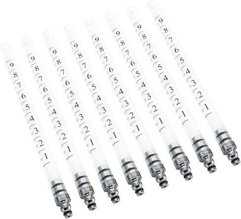 FreeTec Diesel Flow Meter Kit & Adapter 8 Cylinder Plastic Rail Set Common Rail Adaptor Test Tool in Kuwait