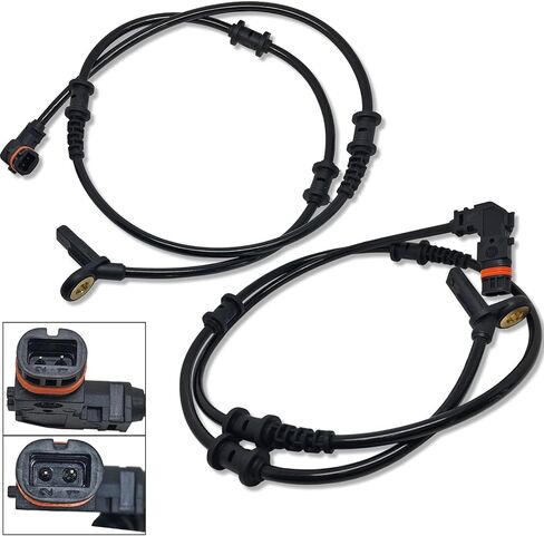 CBK® 4Pcs New Front Rear ABS Wheel Speed Sensor 1645400717 1645400917 for Mercedes-Benz ML320 ML350 ML450 ML500 ML550 ML63 AMG R320 R350 R500 R63 AMG W164 GL320 GL350 GL450 GL550 in Kuwait