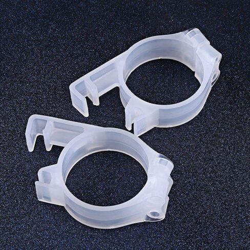 Motorcycle Front Fork Guard Covers, Fydun Plastic Front Fork Sliders Clips Protection Guards Motorcycle Accessories Fit for KLX650 KLX250R KLX300R(White) in Saudi Arabia