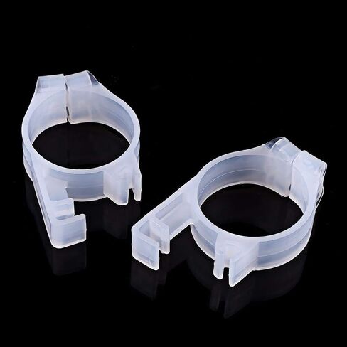 Motorcycle Front Fork Guard Covers, Fydun Plastic Front Fork Sliders Clips Protection Guards Motorcycle Accessories Fit for KLX650 KLX250R KLX300R(White) in Saudi Arabia