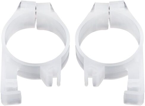 Motorcycle Front Fork Guard Covers, Fydun Plastic Front Fork Sliders Clips Protection Guards Motorcycle Accessories Fit for KLX650 KLX250R KLX300R(White) in Saudi Arabia