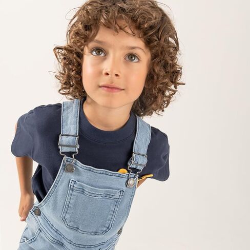 OFFCORSS Baby and Toddler Overall with Adjustable Straps, for Boys and Girls, Blue2 in Saudi Arabia