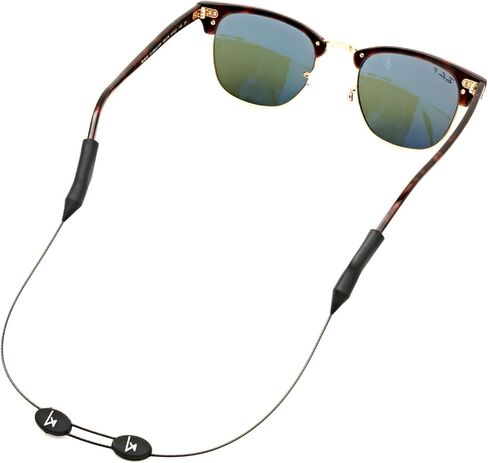 Luxe Performance Cable Strap Adjustable No Tail Sunglass Strap Eyewear Retainer Sunglasses, Eyeglasses, Prescription Glasses in Kuwait
