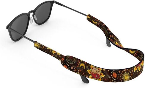 حزام نظارات WIRESTER Fashion، حزام حامل للنظارات الشمسية العائمة، مثبت نظارات مرن من النيوبرين الآمن للرجال والنساء in Saudi Arabia