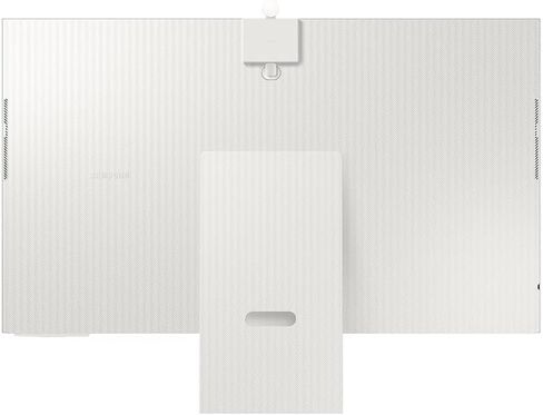 SAMSUNG 27" M80C UHD HDR Smart Computer Monitor Screen with Streaming TV, Slimfit Camera Included, Wireless Remote PC Access, Alexa Built-in (LS27CM801UNXZA),Warm White (Renewed) in Saudi Arabia
