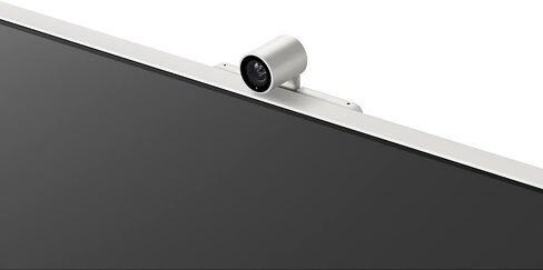SAMSUNG 27" M80C UHD HDR Smart Computer Monitor Screen with Streaming TV, Slimfit Camera Included, Wireless Remote PC Access, Alexa Built-in (LS27CM801UNXZA),Warm White (Renewed) in Saudi Arabia