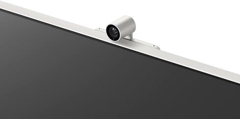 SAMSUNG 27" M80C UHD HDR Smart Computer Monitor Screen with Streaming TV, Slimfit Camera Included, Wireless Remote PC Access, Alexa Built-in (LS27CM801UNXZA),Warm White (Renewed) in Saudi Arabia