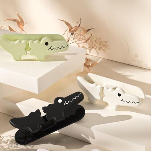 Revylink 3 Pack Cute Crocodile Upgraded Cord Organizer For Kitchen Appliances Adhesive Cord Holder Stick On Wire Winder Cord Wrapper For Mixers,Coffee Maker,Pressure Cooker,Blender,Bread Machine in Saudi Arabia
