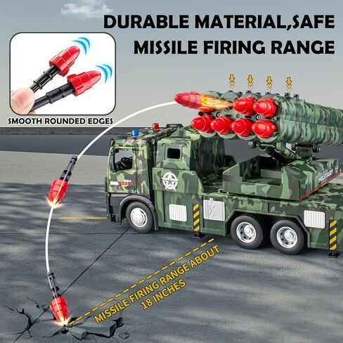 Cement Mixer Toy Truck Metal Cab, Big Construction Truck with Lights Sounds and Working Movable Parts, Friction Powered Construction Vehicles for Boys and Girls in Kuwait