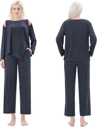 ZHDUSHYK Modal Pajamas for Women, Two Piece Set of Royan Pjs for Girls for Lounging, Sleeping & Outdoor in Saudi Arabia