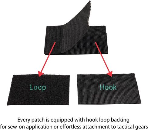 TFFUAM 2PCS American Flag Patch Embroidered Hook and Loop Patches 2x3 Inches Tactical Flag Patch for Backpacks Hats Bags Vest and Military Uniforms in Kuwait