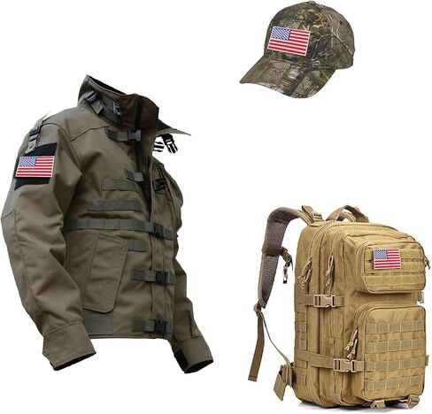 TFFUAM 2PCS American Flag Patch Embroidered Hook and Loop Patches 2x3 Inches Tactical Flag Patch for Backpacks Hats Bags Vest and Military Uniforms in Kuwait