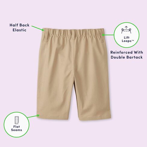 French Toast Girls' Adaptive Stretch Twill Bermuda Short in Saudi Arabia