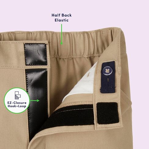 French Toast Girls' Adaptive Stretch Twill Bermuda Short in Saudi Arabia