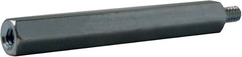 Small Parts 101604HM 12L14 Steel Male-Female Threaded Hex Standoff, Zinc-Plated, 3/16" Hex Size, 1" Length, 4-40 Thread Size (Pack of 5) in Saudi Arabia