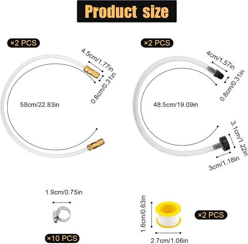 2pcs Hydraulic Steering Bleed Kit, Fill Tube with Anti Overflow Tape & Hose Clamp Hydraulic Steering for Seastar Outboard Inboard Sterndrive Hydraulic Helms in Saudi Arabia