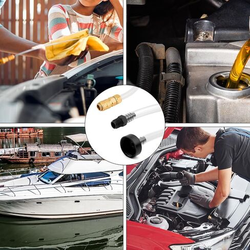 2pcs Hydraulic Steering Bleed Kit, Fill Tube with Anti Overflow Tape & Hose Clamp Hydraulic Steering for Seastar Outboard Inboard Sterndrive Hydraulic Helms in Saudi Arabia