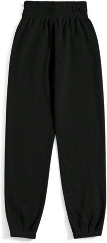 WDIRARA Women's Drawstring Elastic Waist Exercise Sweatpants Trousers Jogger Pants in Saudi Arabia