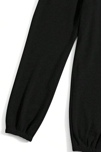 WDIRARA Women's Drawstring Elastic Waist Exercise Sweatpants Trousers Jogger Pants in Saudi Arabia
