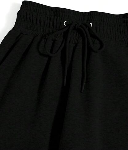 WDIRARA Women's Drawstring Elastic Waist Exercise Sweatpants Trousers Jogger Pants in Saudi Arabia