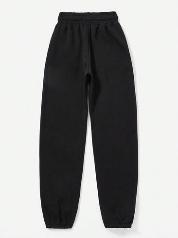 WDIRARA Women's Drawstring Elastic Waist Exercise Sweatpants Trousers Jogger Pants in Saudi Arabia